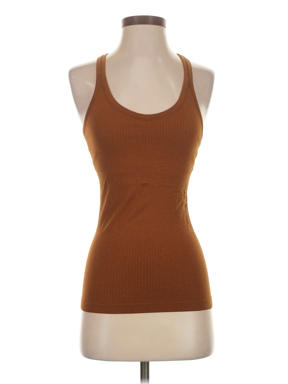 Lululemon Ribbed Racerback Tank Top, Brown